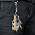 thumbnail image 2 of Human Spine Model Keychain Miniature Skeleton Keyring Handmade Gift for Doctors Students and Anatomical Collectors, 2 of 9