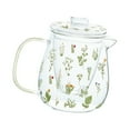 thumbnail image 3 of Glass Teapot Hand Blowing Durable Tea Blooming Teapot for Home Anniversary Gift Large, 3 of 8