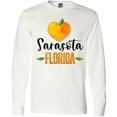 thumbnail image 3 of Inktastic Sarasota Florida Orange in Heart Long Sleeve T-Shirt, 3 of 5