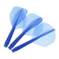 thumbnail image 4 of Unique Bargains Vols de Fléchettes Intégrés, Ensemble de 9 Fléchettes Durables, Bleu Transparent, 4 of 5