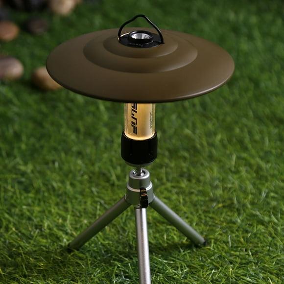 Peggybuy USB Charging Portable Lamp Tripod Waterproof for (Green Shade)