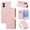Rosegold, variant on Allytechgroup Wallet Flip Case for Samsung Galaxy S25 Edge with Lanyard, Built-in Credit Card Slot RFID Blocking PU Leather Stand Case Shockproof Full Body Cover for Women Girls, Rosegold