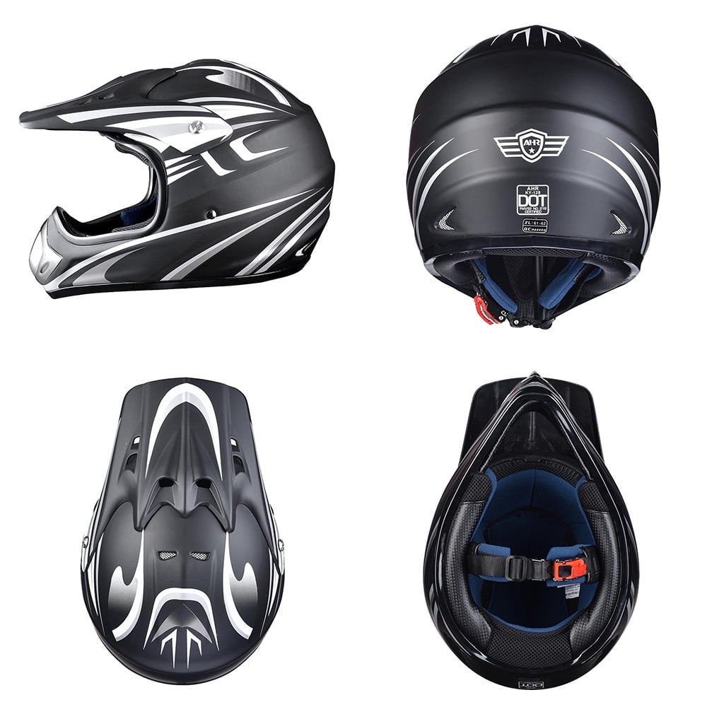 AHR® DOT Full Face MX Helmet with 
