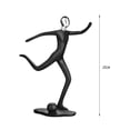 thumbnail image 4 of 3x Estatuilla de Estatua de Deportista Estante Decorativo para El Hogar Adornos de Vacaciones Obra de Arte Fernando Estatuilla de escultura, 4 of 8