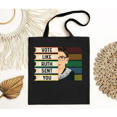 vintage Vote like Ruth sent you - Feminist Gift Classic Tote Bag  The soft-style t-Bag  custom TEE Beautiful-TH9539