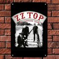 thumbnail image 3 of Placa de metal vintage de hierro ZZ TOP Pintura rectangular Arte Decoración del hogar 30x40 cm Wdftyju, 3 of 9
