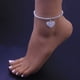 thumbnail image 4 of Qarigey Tobillera de diamantes de imitación para mujer, tobilleras de cristal de diseño Simple a la moda para banquete de chicas, joyería para mujer, Ropa, zapatos y accesorios Miscelánea Qarigey  AP018671-00, 4 of 6