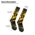 thumbnail image 2 of Xecao Urban Graffiti Scorpion Illustration Print Compression Socks for Both Men And Women for Running, Travel, Flight, Nurse, 2 of 6