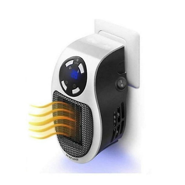 Electric Mini Heater Fan Heater 500w Portable Uk/eu/au Plug-in Wall Outlet  Home
