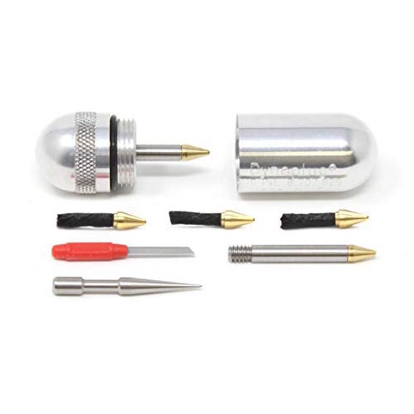 Dynaplug Pill Bicycle Puncture Repair (Polished Aluminum)