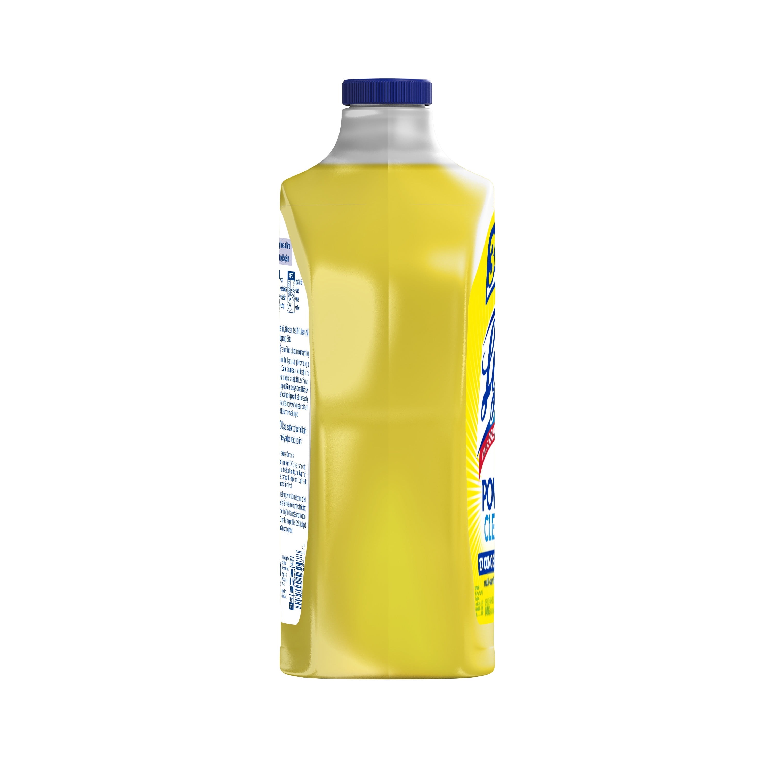 Lysol All Purpose Cleaner, 2X Concentrated Multi-Surface Disinfectant Floor Cleaner for Mopping Solution, for Bathroom & Kitchen, Lemon & Sunflower, 90 fl oz