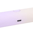 thumbnail image 2 of BIMZUC Dual Head Women Electric Trimmer Rechargeable Pubic Hair Groomer for Legs Underarm Bikini Line Gradient Purple, 2 of 5