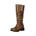 thumbnail image 2 of Tawop Boots for Women Knee High Chunky Low Heel Round Toe Winter Boots, 2 of 9