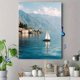 thumbnail image 4 of Qisvanset Sheepdog Art Canvas Print 12x16 Inch Den Bedroom Decor, 4 of 8