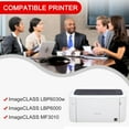 thumbnail image 2 of 3-Pack 125 3484B001 Black Toner Cartridge High Yield Compatible CRG125 125 Replacement for Canon CRG125 125 for ImageCLASS LBP6030w LBP6000 MF3010 Printer | Up to 2,000 Pages 1 Each, 2 of 6
