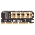 thumbnail image 3 of NVME Adapter, PCIE X4 X8 X16 Plug And Play M.2 To PCIE3.0X16 Adapter Card NVME M KEY  For PM961, 3 of 8