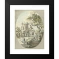 thumbnail image 2 of Pieter Bartholomeusz. Barbiers 15x18 Black Modern Framed Museum Art Print Titled - Woman with Dog for Building Trap on a Tower (1782 - 1837), 2 of 5