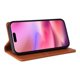 thumbnail image 3 of Funda para iPhone 16 Estuche de Cuero PU Tipo Cartera con Ranuras para Tarjetas y Cierre Magnético, 3 of 5