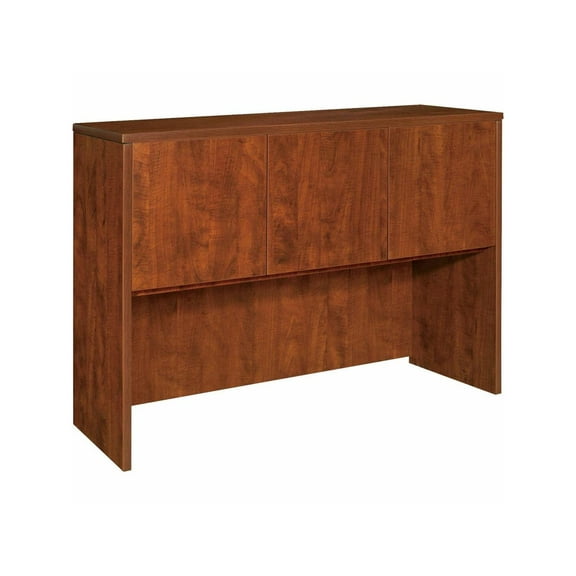 Lorell Hutch w/Doors 60"x15"x36" Cherry 69913