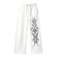 thumbnail image 4 of CONZONE Toddler Boys Baggy Sweatpants Y2K Graphic Joggers for Boys Drawstring Fall Winter Athletic Trousers with Pockets, 4 of 5