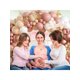 thumbnail image 4 of 135pcs Boho Balloon Arch Garland Kit, Blush Dusty Pink Nude Ivory White Rose Gold Balloons For Baby Shower Girls Bridal Shower Wedding Engagement Bach, 4 of 5