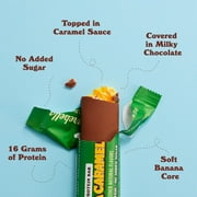 Barebells Soft Protein Bars with 16g High Protein, 1.9oz Bars, Banana Caramel - 12 Count