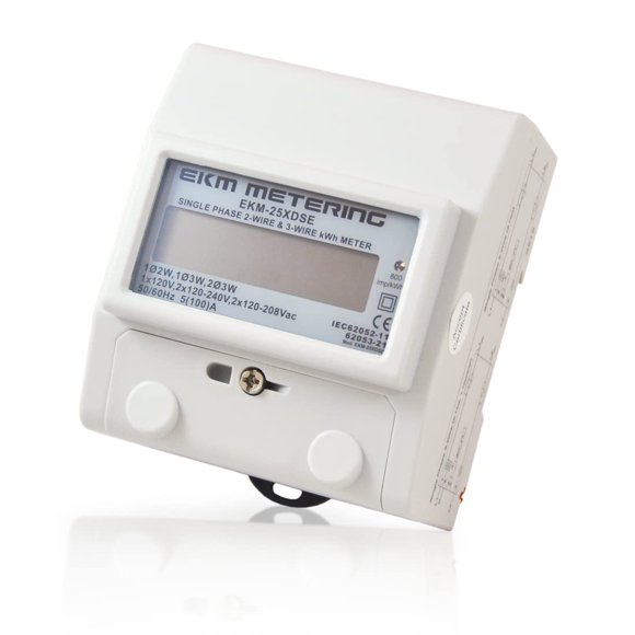 Contador Universal Monofásico kWh 2 o 3 Hilos 120V hasta 120/240V 100A 60Hz