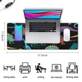 thumbnail image 5 of Long Mouse Pads for Desk,Colorful Dinosaurs Galaxy Pattern Desk Mats on Top Of Desks, Desk Mouse Pad Extra Large with 3mm Non-Slip Base and Stitched Edge for Gaming,Office,Work,Home 31.5"x11.8", 5 of 6