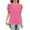 Hot Pink, variant on Efsteb Summer Shirts for Girls Fashion Puff Short Sleeve Tops Round Neck Casual Solid Color Tunic Tshirt (Blue,4 Years)