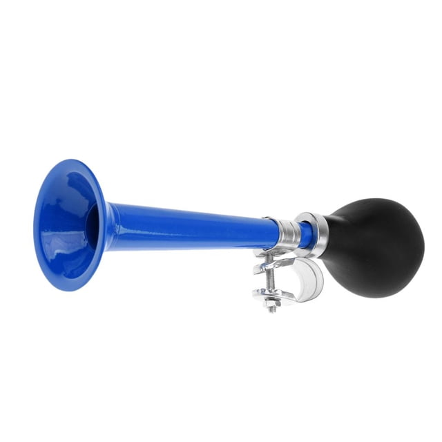 Metal Bike Air Alarm Bell Bicicleta Metal Bugle Bombilla de goma Azul Zulema Cuerno de bicicleta
