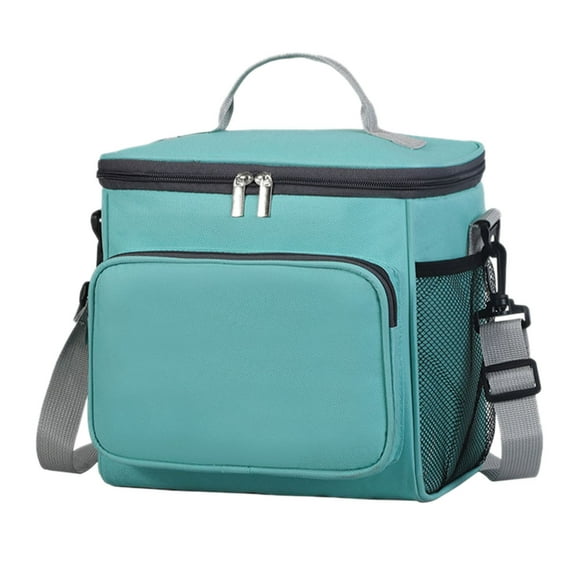 10L Insulated Lunch Bag for Men Women Reusable Leakproof Cooler Bag with Adjustable Shoulder Strap for Work School Office Picnic Beach Travel Outdoor Activities Meal Prep