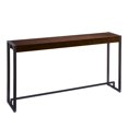 thumbnail image 2 of Console de Transition Holly et Martin Macen en Tabac Noir et Gris Gunmetal, 2 of 11
