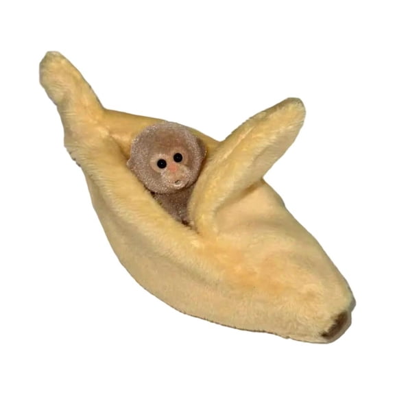 Yammee Monkey Banana Plush Doll Sweet Soft Stuffe Animal Healings Dopamine Plush Toy