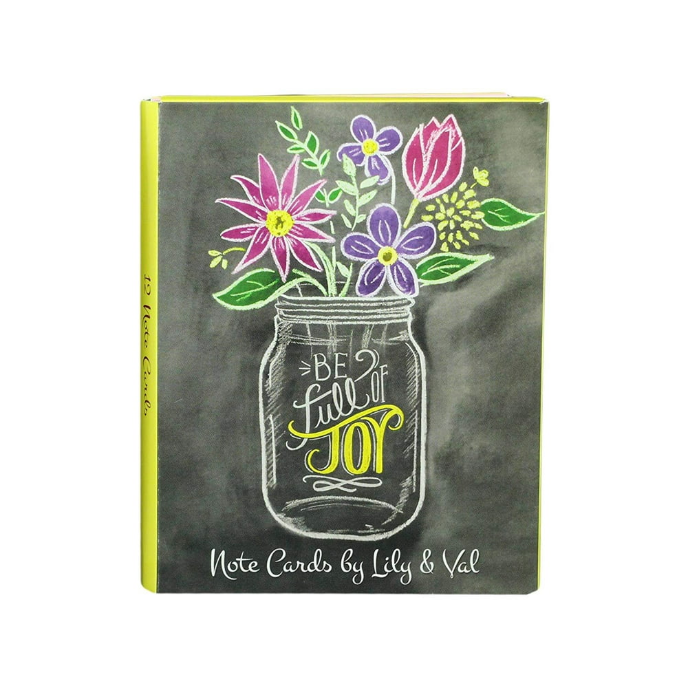 All Occasion Boxed Greeting Card Assortment "Be Full of Joy" 12 Cards