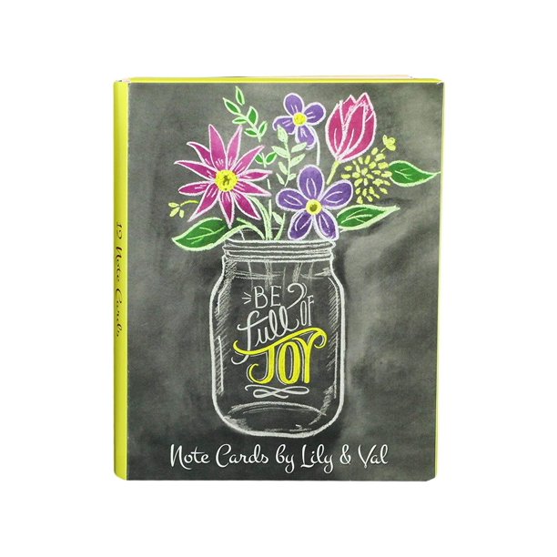 All Occasion Boxed Greeting Card Assortment "Be Full of Joy" 12 Cards