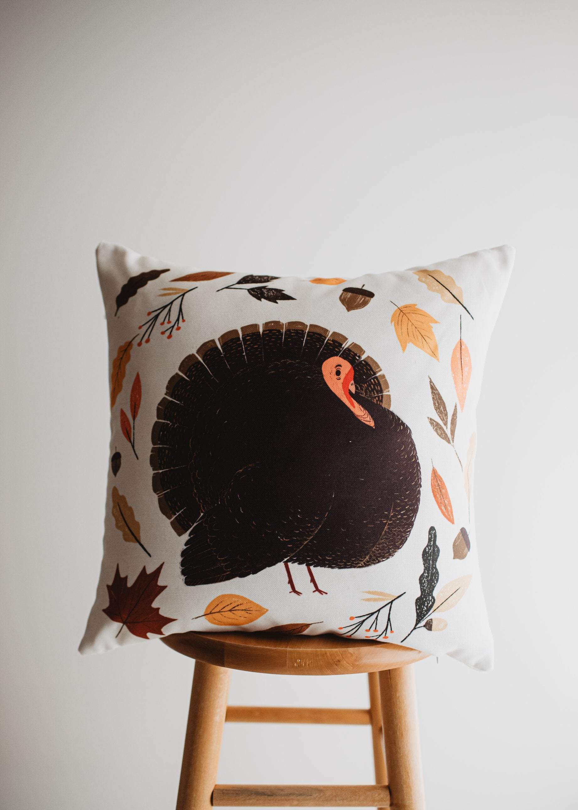 Turkey Chicken Leg Plush Toys New Throw Pillow XMAS Decor Gifts Thanksgiving Day