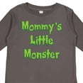 thumbnail image 4 of Inktastic Mommy's Little Monster Boys or Girls Long Sleeve Toddler T-Shirt, 4 of 5