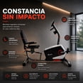 thumbnail image 2 of Bicicleta Magnética de Ejercicio Centurfit Reclinada Resistencia 8 Niveles Monitor Fit Cardio, 2 of 6