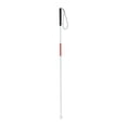 thumbnail image 1 of de caña ciega,Ciego stick ciego anciano ,Bastón de caña de caminar plegable caña ciega,Guía ciego palo de senderismo con discapacidad visual,Aluminio Aleación, 1 of 9