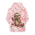 thumbnail image 6 of DISNIMO Sloth Hoodie for Girls Strawberry Hoodie Kids Heart Hoodie for Girls 6-7 Hoodies Sweatshirt Boys Hooded Sweatshirts Zip Hoodie Girls Jacket Hoodie Kids Long Sleeve Hoodies Cloth Children, 6 of 7