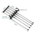 thumbnail image 2 of 5 Tier Clothes Hanger Multi-function Stainless Steel Pants Trousers Racks Clothes Storage Drying Hanger, 2 of 10