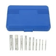 thumbnail image 2 of Screw Tap Extractor Set, Easy Carrying 10Pcs Wide Application Hardened Alloy Steel Broken Screw Removal Tool  For Maintenance, 2 of 8