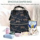 thumbnail image 5 of Fotbe Pig Farm Mochila Maternidad - Lona de Sarga Impermeable, Mochila de Pañales de Gran Capacidad con Múltiples Bolsillos y Correas Ajustables, 5 of 6