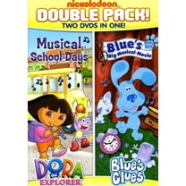 Dora and Blue's Clues Double Feature: Dora Musical School Days AndBlue's Big Musical Movie