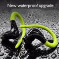 thumbnail image 5 of Carevas FONGE S760 Wired In-ear Waterproof Earphones Ear Hook Earbuds Stereo Headphones Sport Headset with Mic Green, 5 of 7