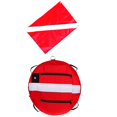 thumbnail image 2 of Scuba Diving Deluxe Diver debajo de Flotador Inflable Y Entrenamiento Equipo de Equipo de Señalización de Seguridad Bouy - Seleccione Color rojo, 2 of 8