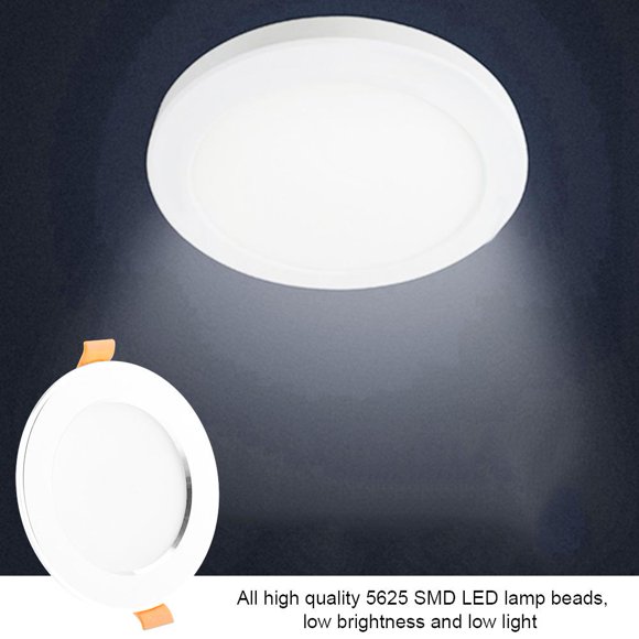 Greensen LED 5/7W Sensor Ceiling Embedded Panel Light Human Body Motion Sensor Light AC85-265V,Panel Light, Ceiling Panel Light