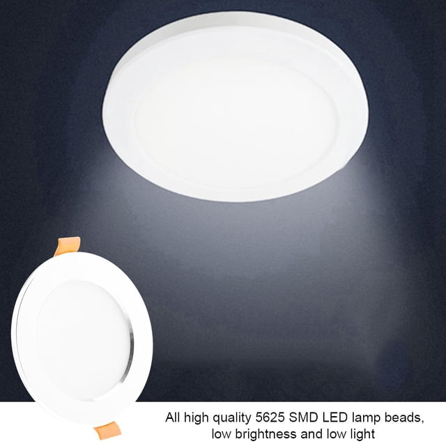 Greensen LED 5/7W Sensor Ceiling Embedded Panel Light Human Body Motion Sensor Light AC85-265V,Panel Light, Ceiling Panel Light