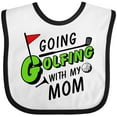 thumbnail image 3 of Inktastic Going Golfing with My Mom- Kids Golf Boys or Girls Baby Bib, 3 of 4