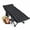 Black, variant on FICISOG Folding Camping Cots for Adults, 900lbs Heavy Duty Sleeping Cots with Mattress and Carry Bag, Oversized Camping Guest Bed - Blue Mattress